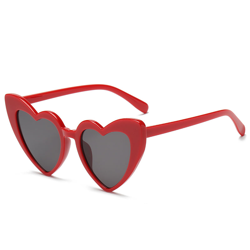 heart-shaped rhinestone sunglasses, view 11 - MRSLM