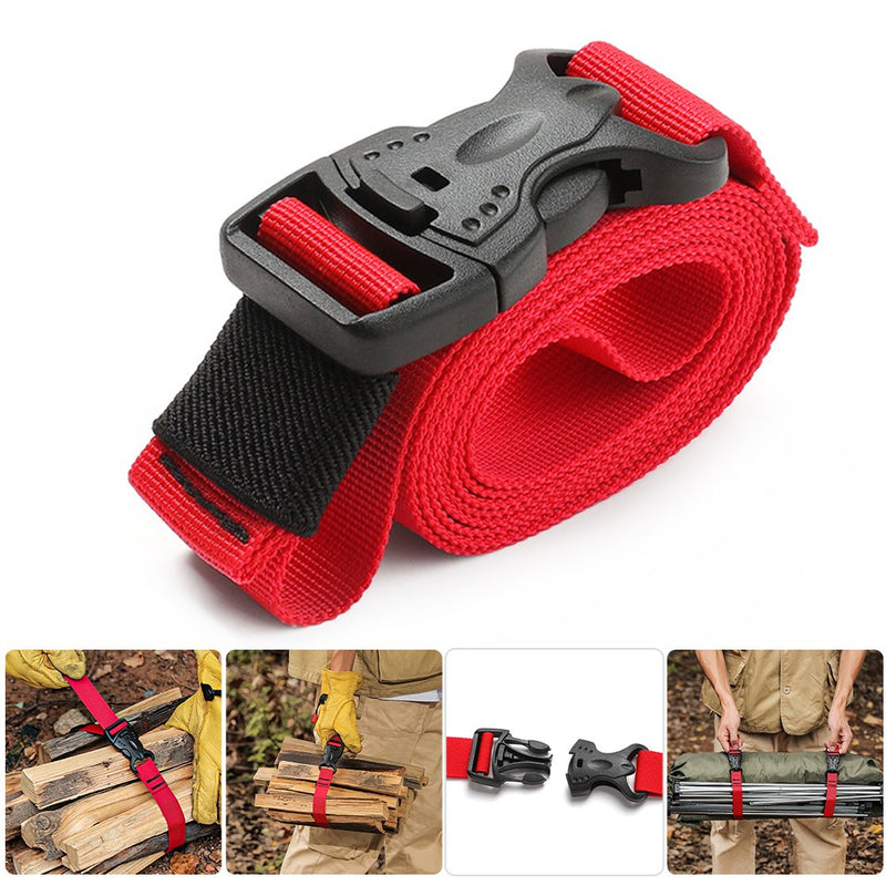 nylon cargo tie down strap with cam buckle, view 8 - MRSLM