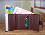RFID aluminum card holder wallet, view 6 - MRSLM