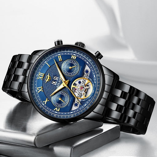 men's sun moon stars automatic watch - MRSLM