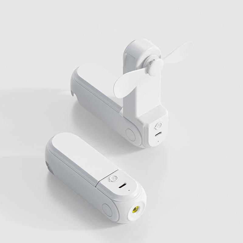 mini portable neck fan, view 2 - MRSLM