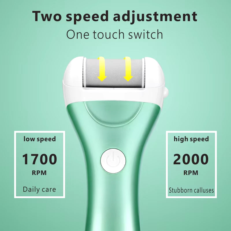 usb rechargeable electric foot file, view 8 - MRSLM