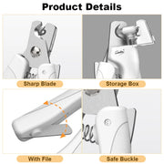 led pet nail clippers with safety light, view 7 - MRSLM