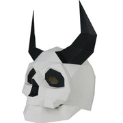 diy paper skull mask, view 4 - MRSLM