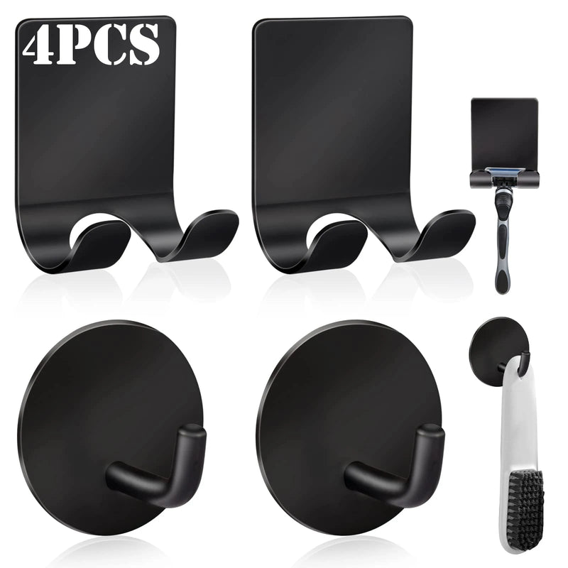adhesive razor and towel holder set, view 9 - MRSLM