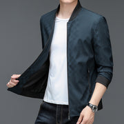 trendy casual men's jacket, view 4 - MRSLM
