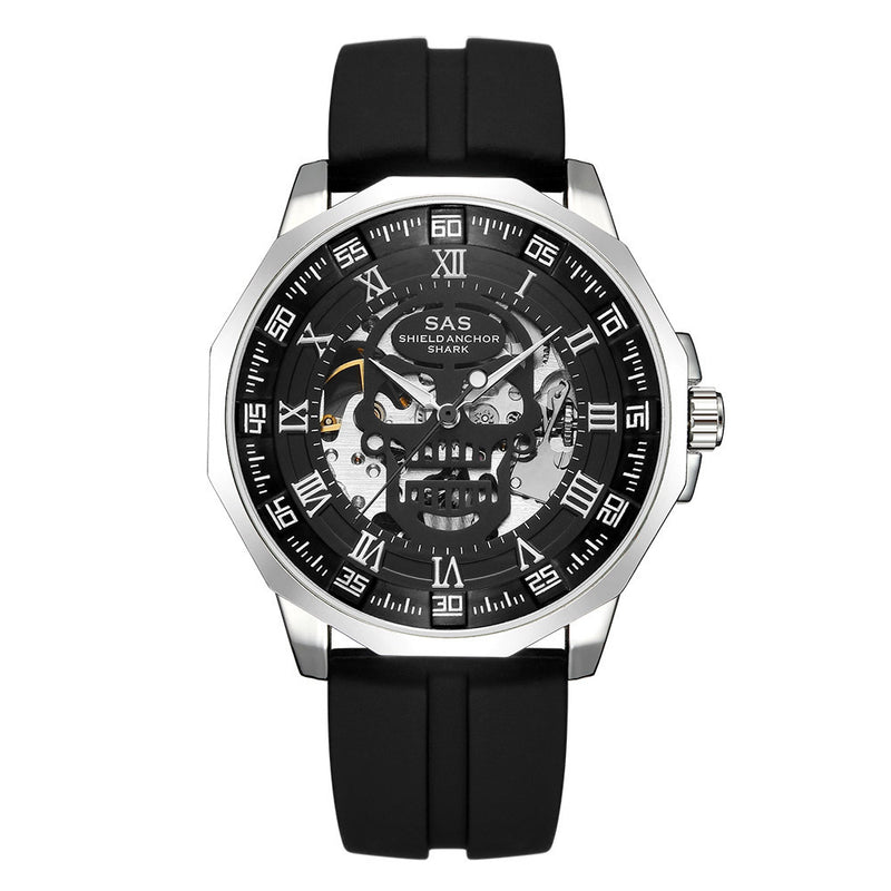 Men's hollow mechanical watch, view 6 - MRSLM