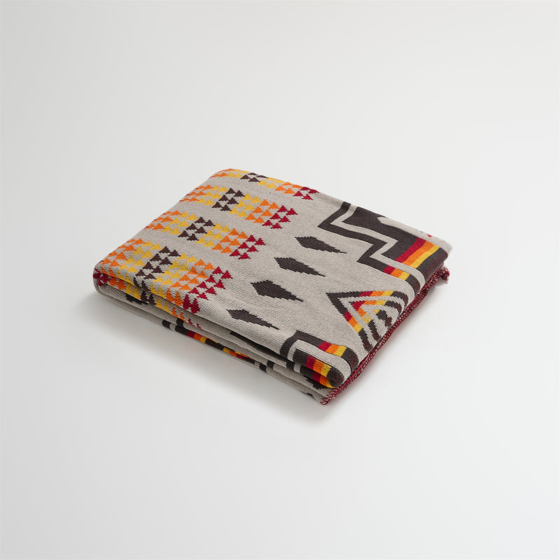 indiana cotton knitted blanket, view 10 - MRSLM