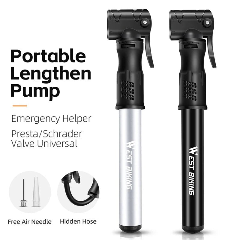 mini bike pump, view 4 - MRSLM