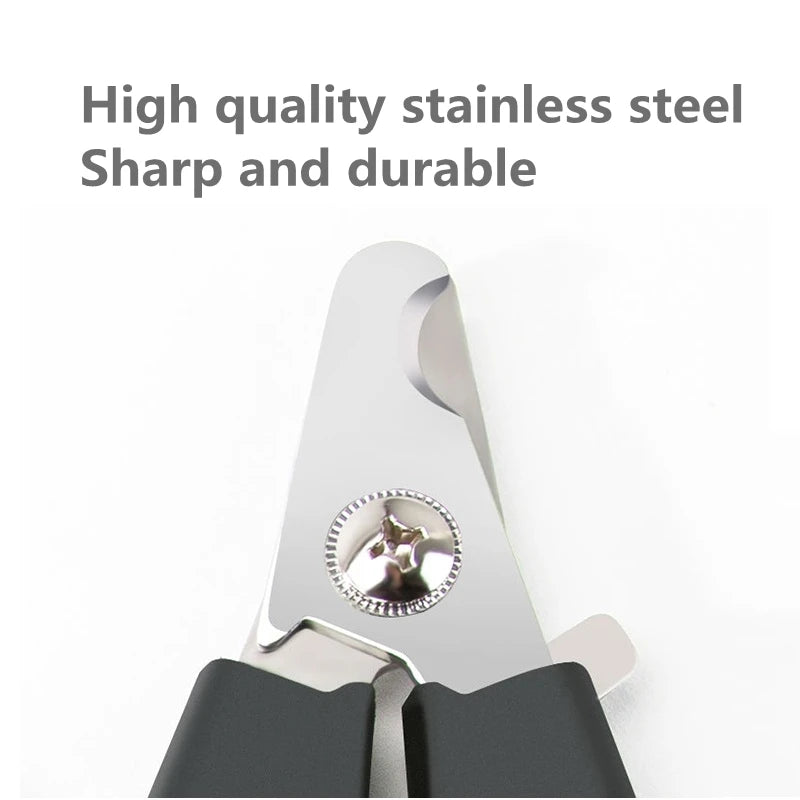 pet nail clipper with safety guard, view 9 - MRSLM