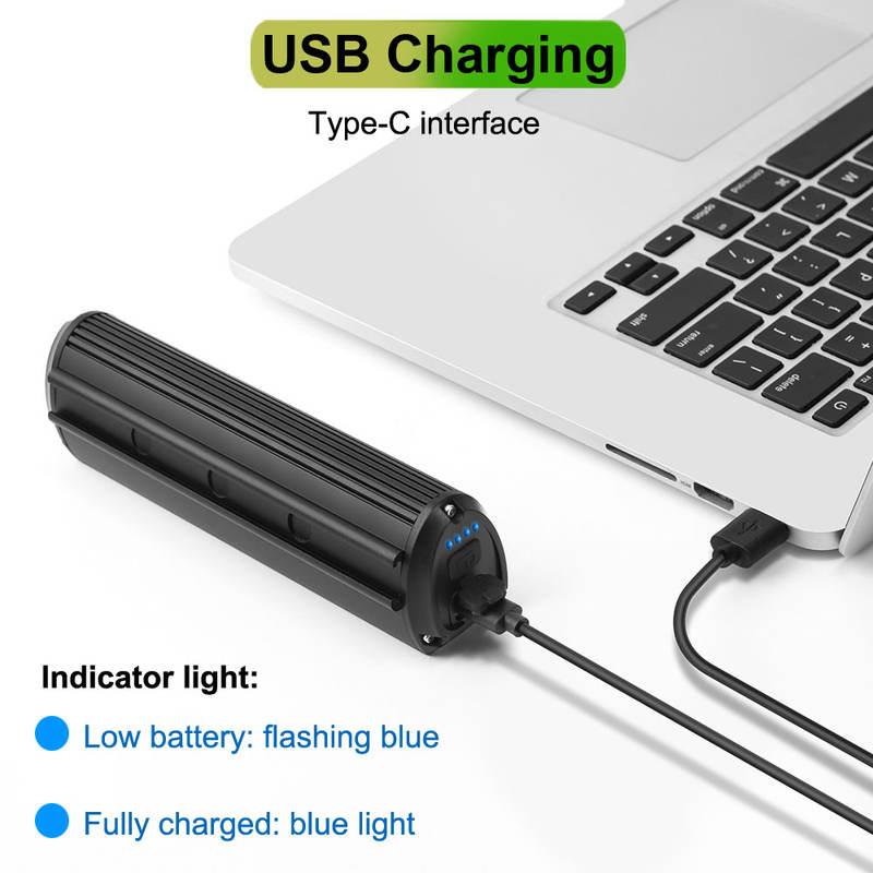 6000 lumen bike light, view 9 - MRSLM