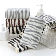 quick-dry zebra stripe microfiber towel, view 5 - MRSLM