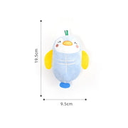penguin squeak plush chew toy, view 11 - MRSLM