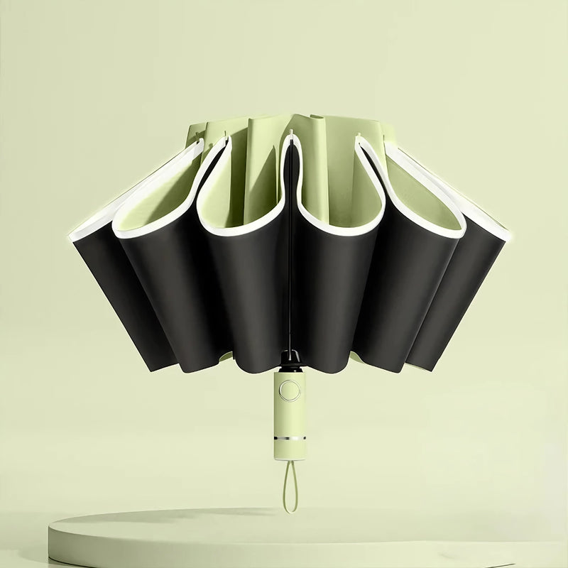 auto-open reverse folding umbrella, view 5 - MRSLM