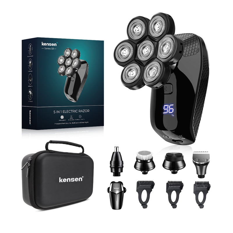 5-in-1 electric shaver kit, view 2 - MRSLM