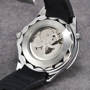 men's mechanical transparent watch, view 6 - MRSLM