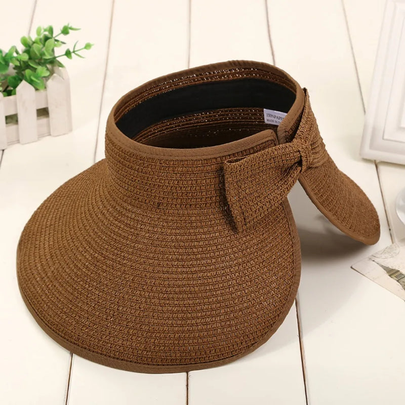 foldable sequin sunshade hat, view 10 - MRSLM