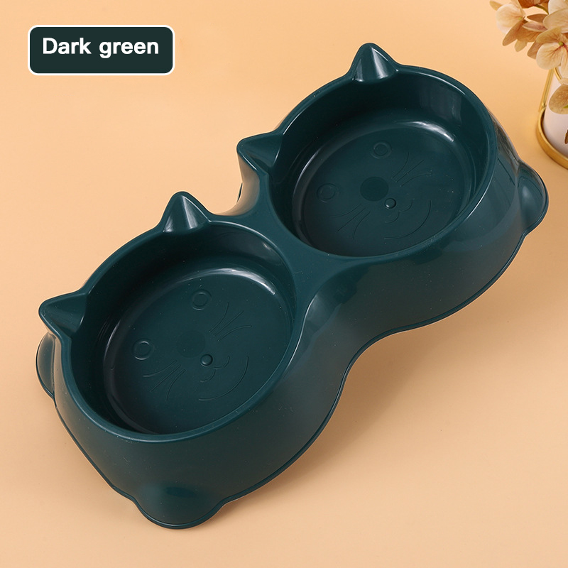 double pet bowl for cats, view 4 - MRSLM