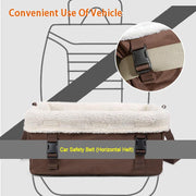 portable pet car seat, view 7 - MRSLM