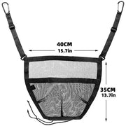 backseat dog barrier and mesh organizer, view 8 - MRSLM
