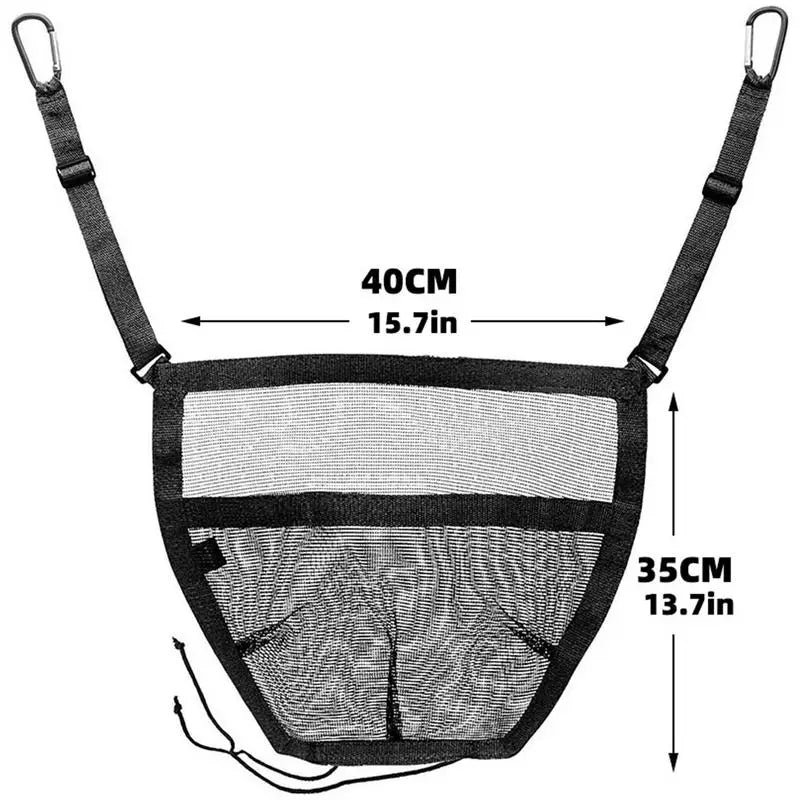 backseat dog barrier and mesh organizer, view 8 - MRSLM