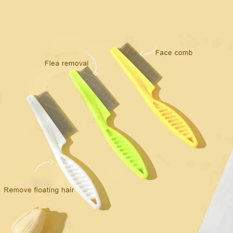 pet flea comb for cats and dogs, view 9 - MRSLM