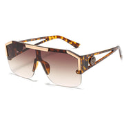 oversized square sunglasses, view 3 - MRSLM