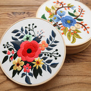 DIY floral embroidery kit, view 15 - MRSLM