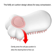 pet bath and massage brush, view 7 - MRSLM