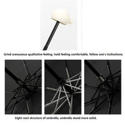 compact five-fold mini travel umbrella, view 4 - MRSLM