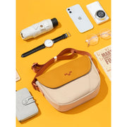 saddle messenger bag, view 5 - MRSLM