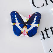 compact folding butterfly makeup mirror, view 2 - MRSLM