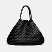 large PU shoulder tote bag, view 3 - MRSLM