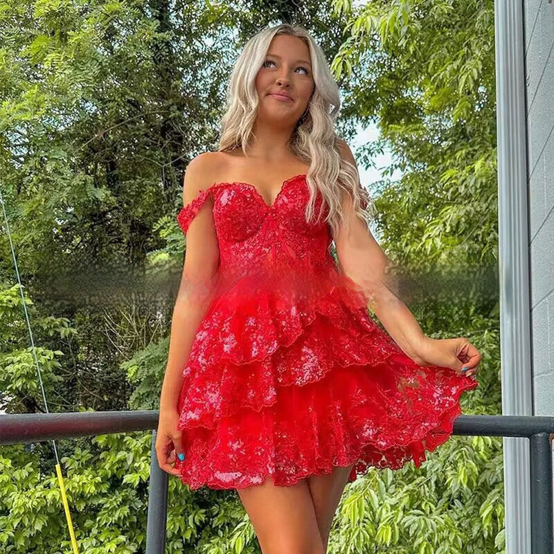 sequin short party dress, view 9 - MRSLM