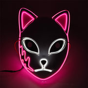 light-up cosplay party mask, view 7 - MRSLM