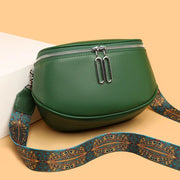 leather shoulder crossbody bag, view 14 - MRSLM