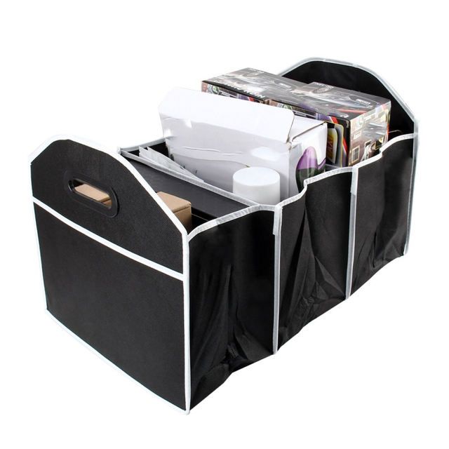 Car trunk multi-pocket folding organizer - MRSLM