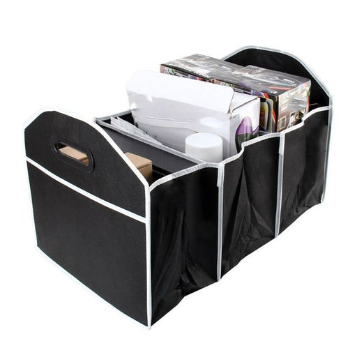 Car trunk multi-pocket folding organizer - MRSLM