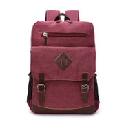 men's canvas laptop backpack, view 6 - MRSLM