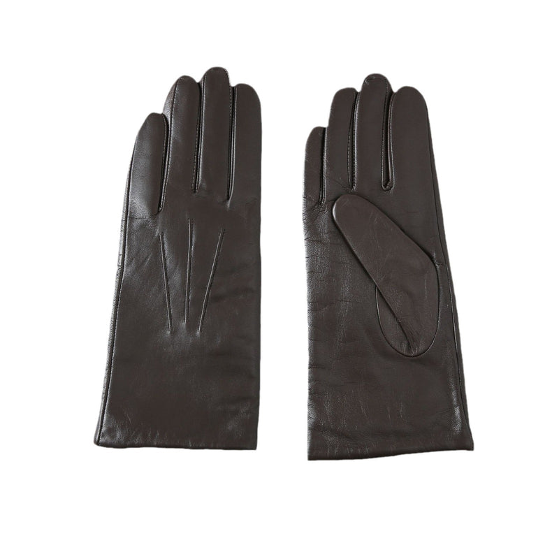 women's goat leather touch screen gloves, view 5 - MRSLM