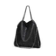 leather chain shoulder bag, view 14 - MRSLM