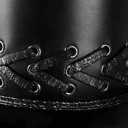 Punk skull black top hat, view 6 - MRSLM
