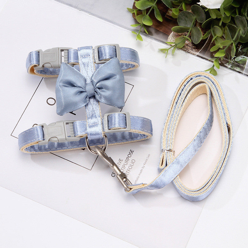 adjustable cat harness and leash set, view 3 - MRSLM