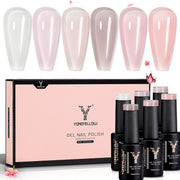 jelly nude gel polish set, view 2 - MRSLM