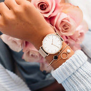 Rose gold women's bracelet watch, view 17 - MRSLM