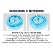 3-in-1 ultrasonic facial cleansing brush, view 5 - MRSLM