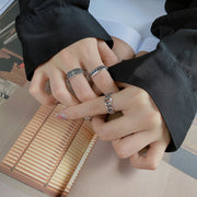 S925 silver small design ring, view 3 - MRSLM