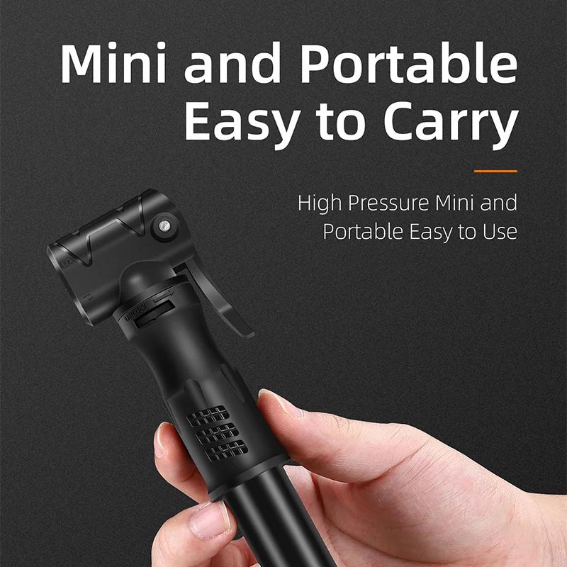 mini bicycle pump, view 6 - MRSLM
