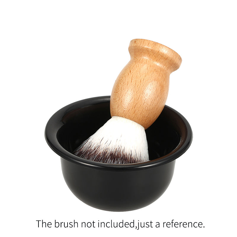 classic men's shaving brush and bowl set, view 6 - MRSLM