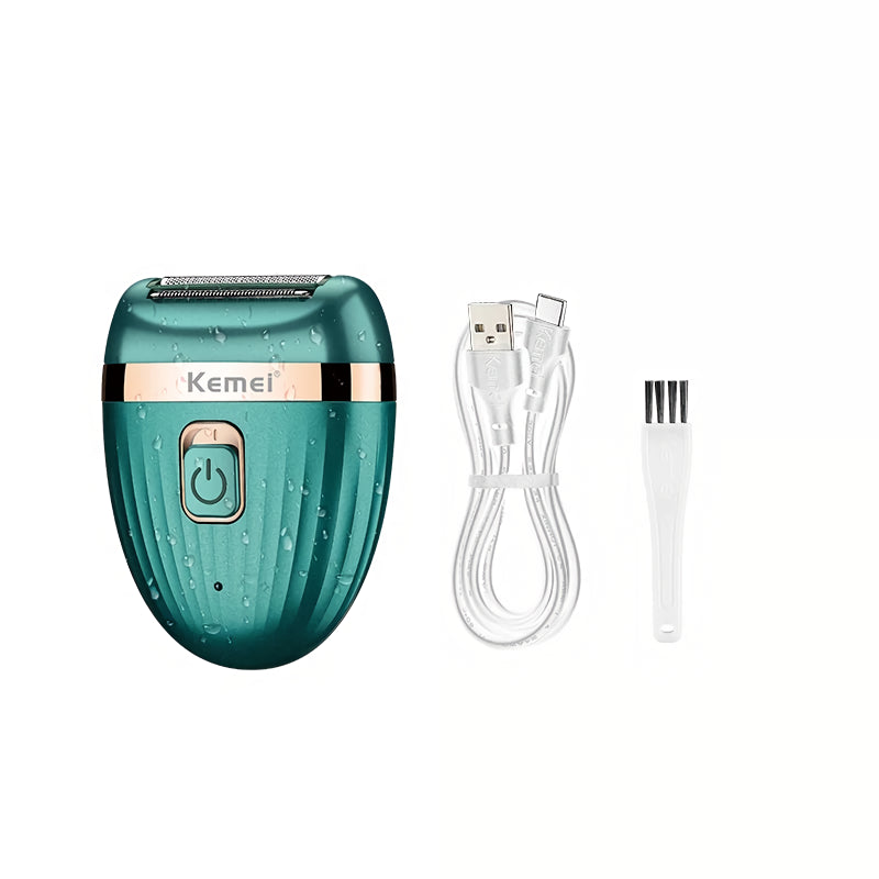 portable mini rechargeable body hair shaver, view 2 - MRSLM